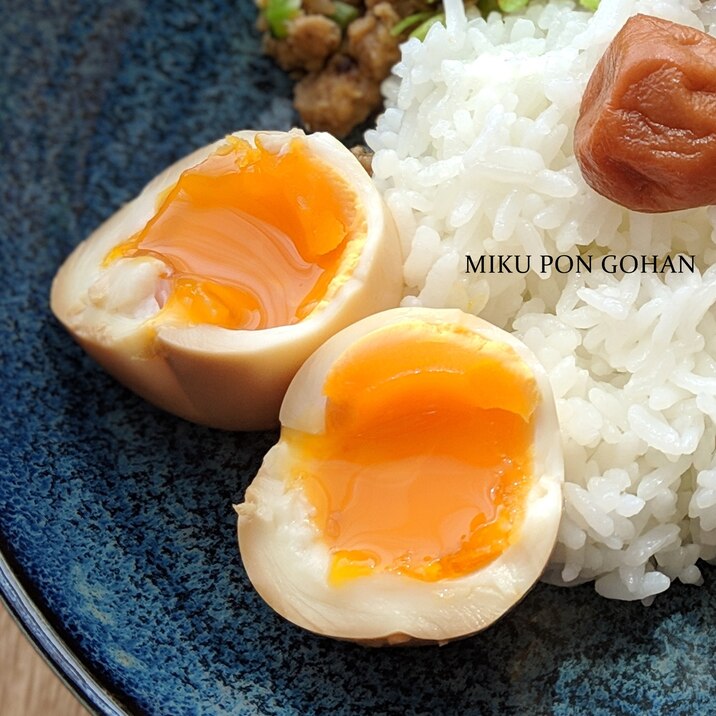 茹でて漬けるだけ 半熟 味たまご レシピ 作り方 By ミクぽん 楽天レシピ 茹でて漬けるだけ 半熟 味たまご レシピ 作り方 By ミクぽん 楽天レシピ